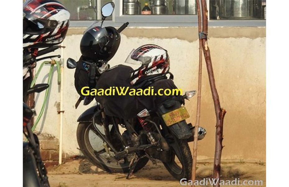 Spied Images of passion Pro from rear Spied Images of passion Pro