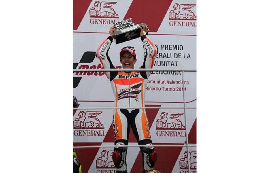 Marquez clinches second MotoGP crown, third consecutive championship win for Honda