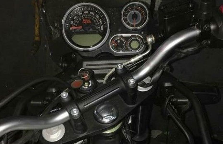 Royal Enfield Himalayan FI spotted