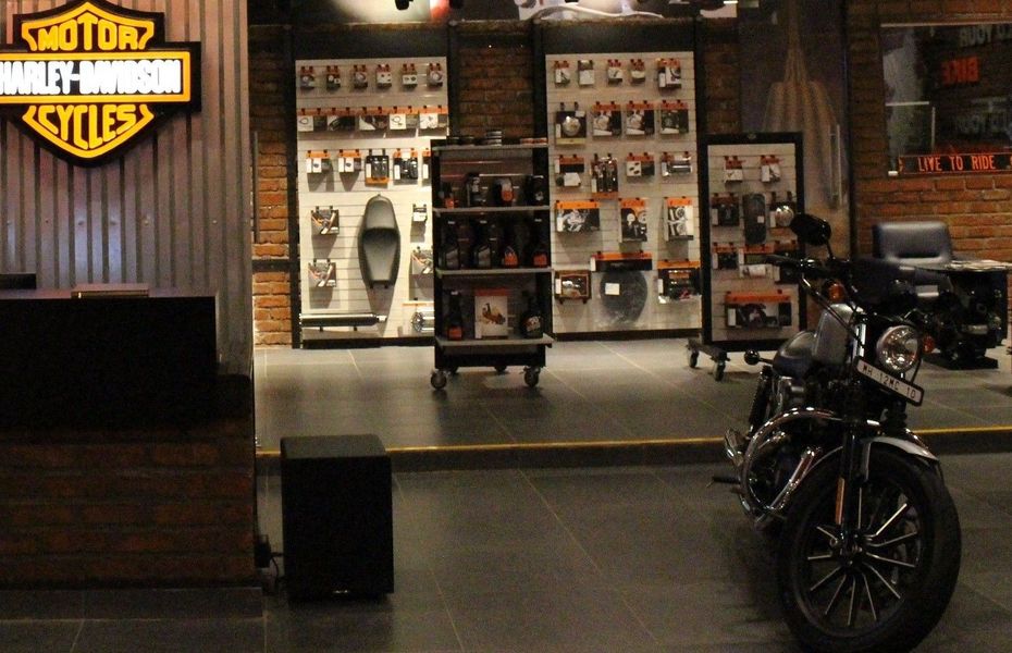 Harley Davidson new concept store