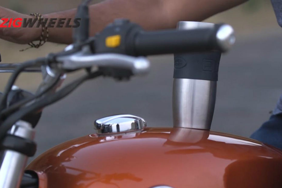 Royal Enfield Interceptor Chai cup test