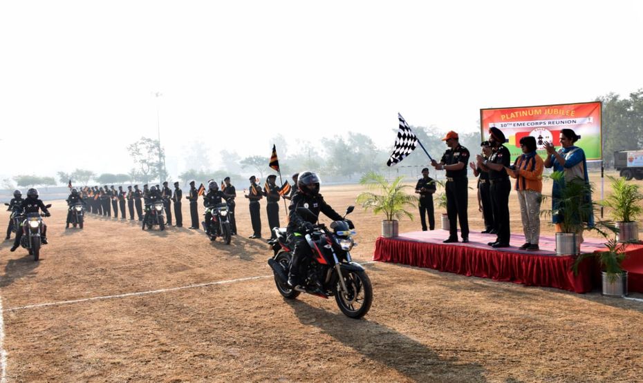 TVS ride of honour