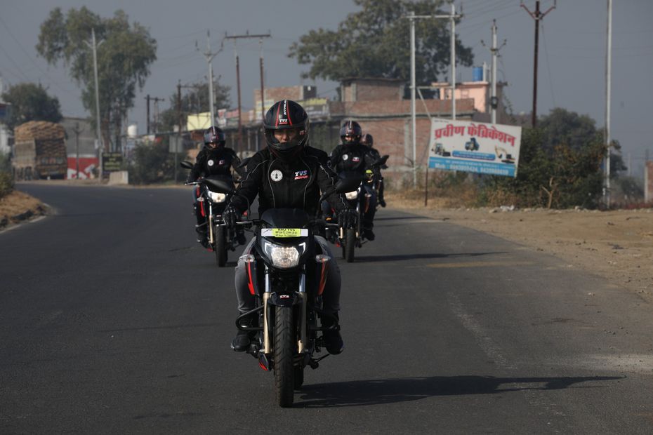 TVS ride of honour