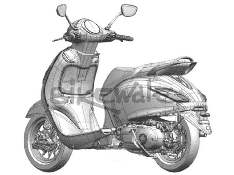 Bajaj Urbanite Scooter Design Sketches