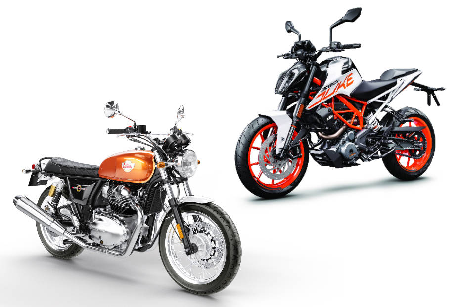 Royal Enfield Interceptor 650 vs KTM 390 Duke