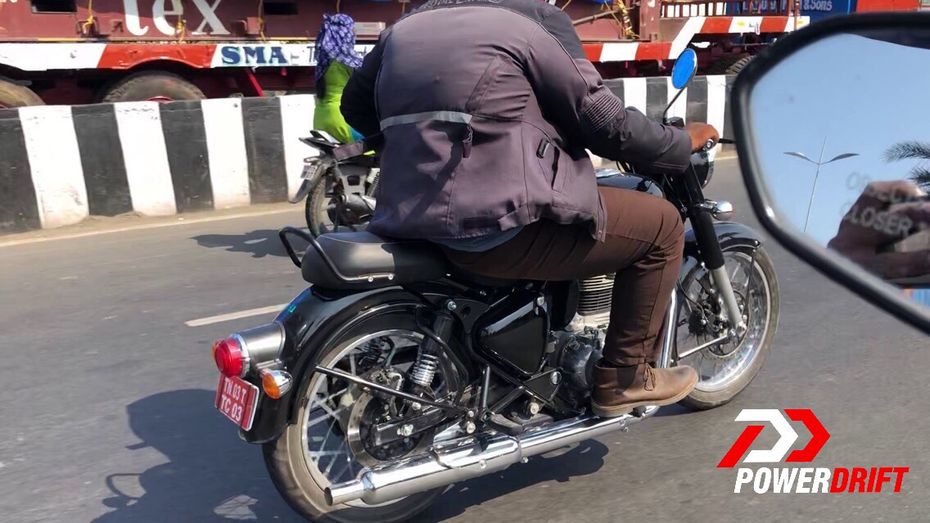 Royal Enfield Classic 350 spotted testing first time