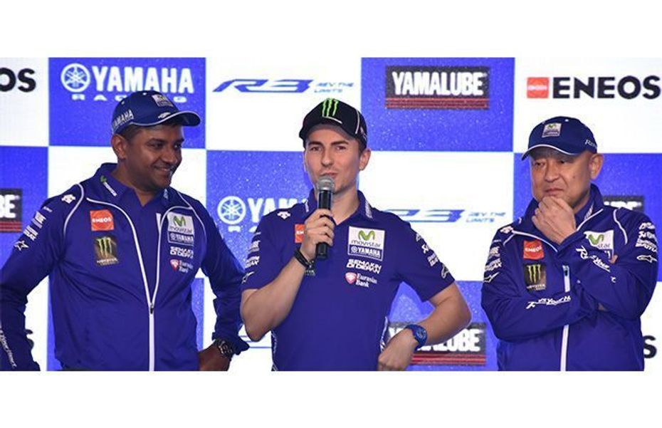 Jorge Lorenzo Visit to India Jorge Lorenzo Visit to India
