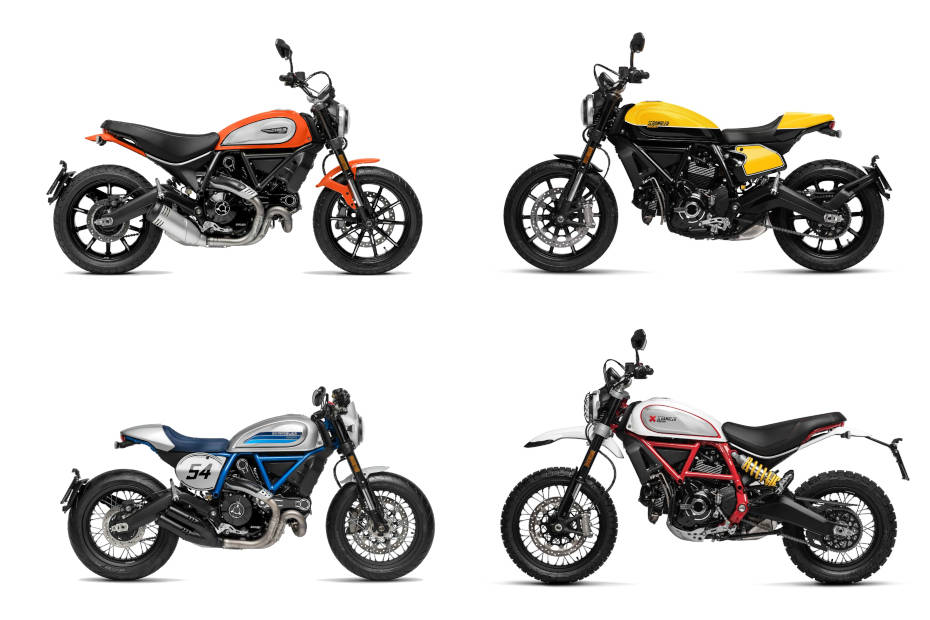 MY 2019 Ducati Scrambler range