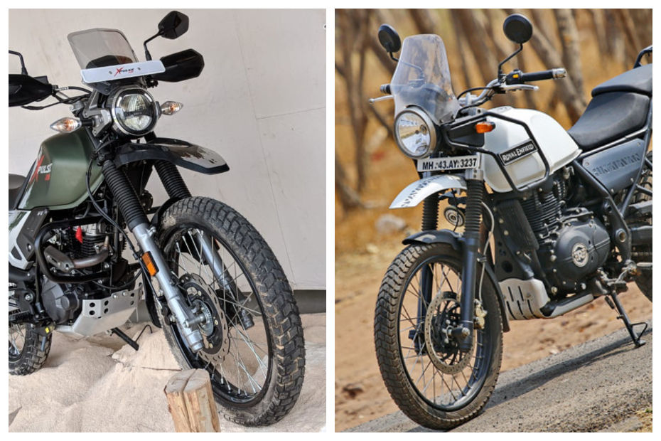 Hero XPulse 200 vs RE Himalayan Spec Comparo details