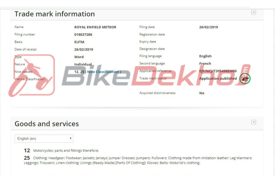 Upcoming Royal Enfield Meteor