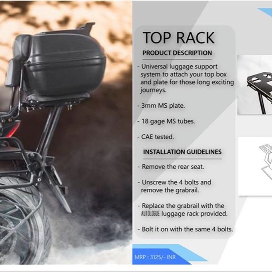 Bajaj Dominar 400 Touring Kit