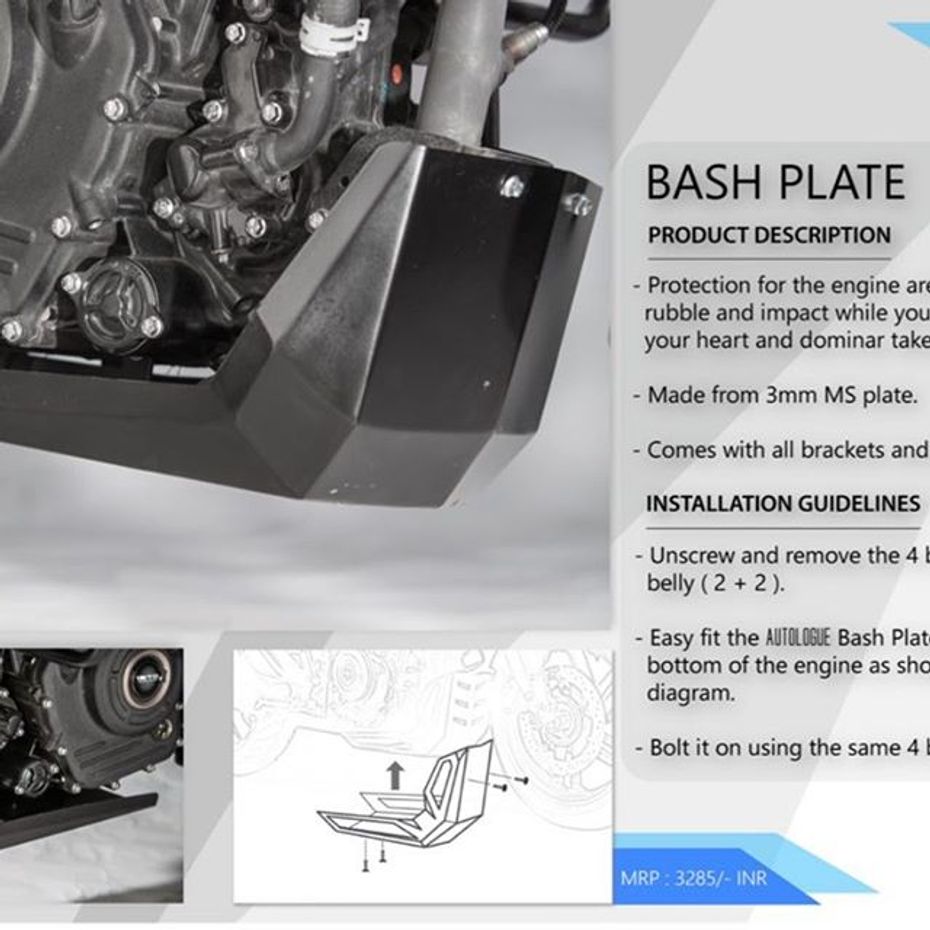 Bajaj Dominar 400 Touring Kit