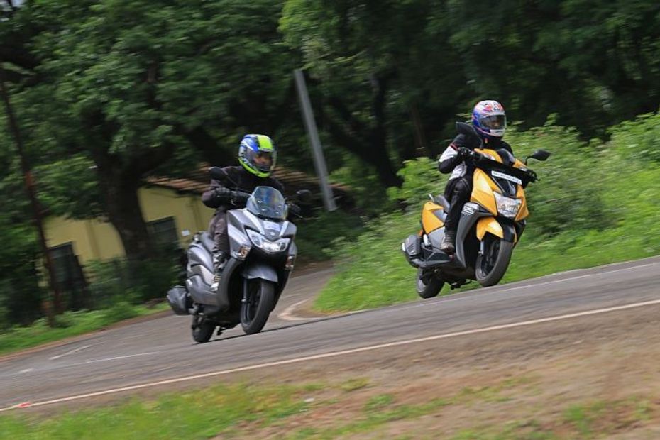 Aprilia Storm Vs Rivals Spec comparison