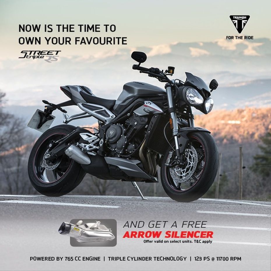 Triumph July 2019 Offers