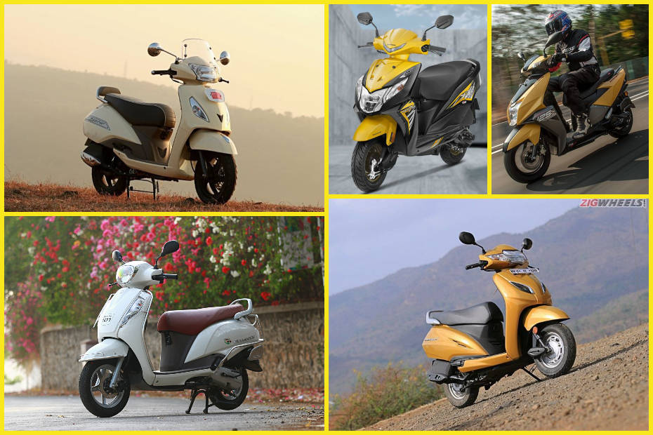 Top 5 best selling scooters of May