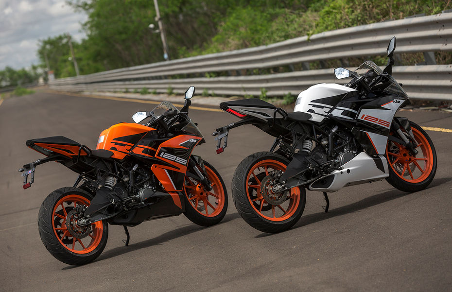 KTM RC 125 review Image gallery
