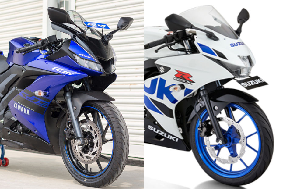 Suzuki GSX-R150 vs Yamaha R15 V3: Spec Comparison