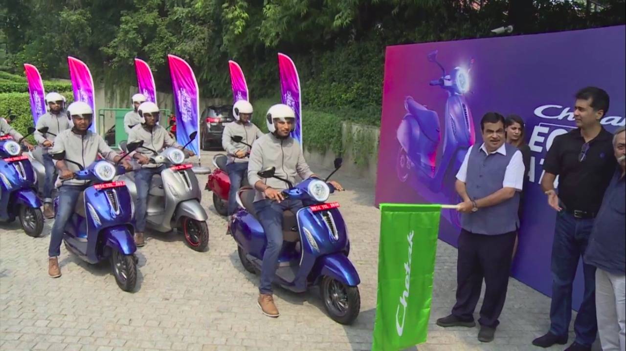 Bajaj Commences Chetak Electric Yatra