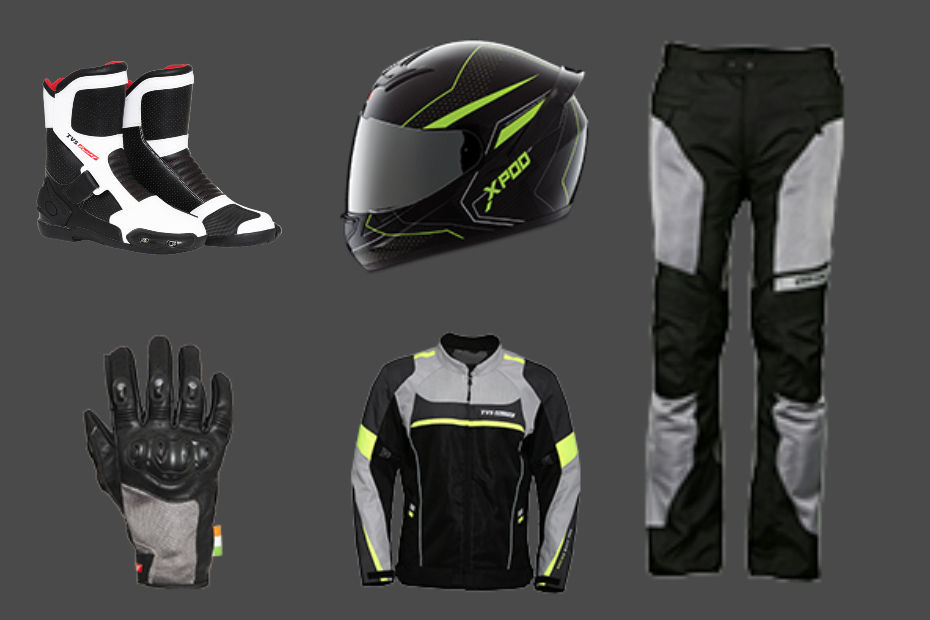 TVS Launches Official Riding Gear And Merchandise At MotoSoul