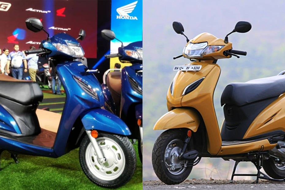 Honda Activa 6G vs Activa 5G