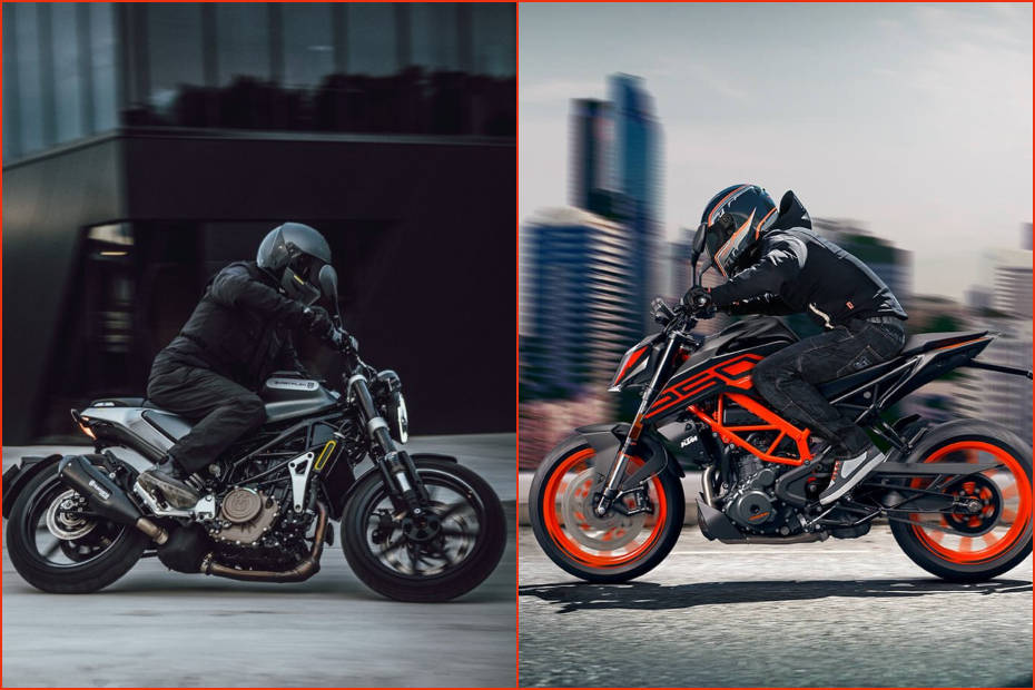 Husqvarna Svartpilen 250 vs KTM 250 Duke BS6