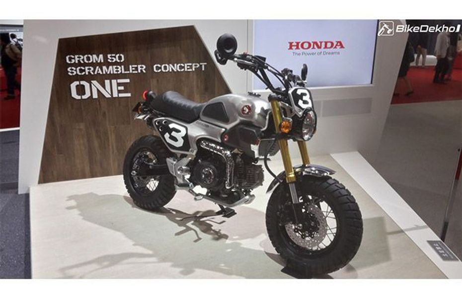 Honda Grom 50 Scrambler Concepts