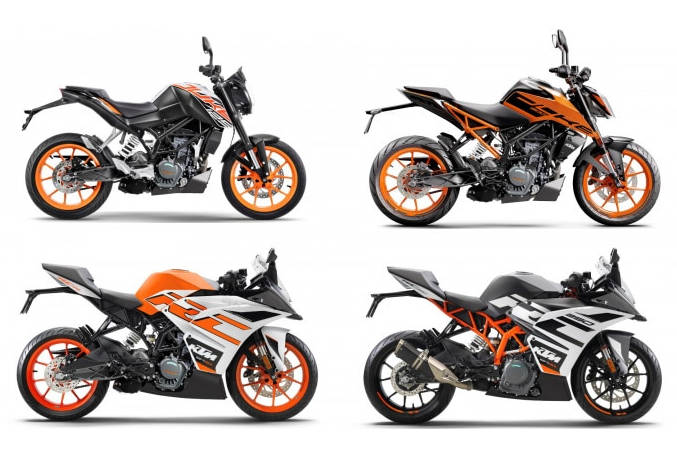 KTM BS6 range pricce hike