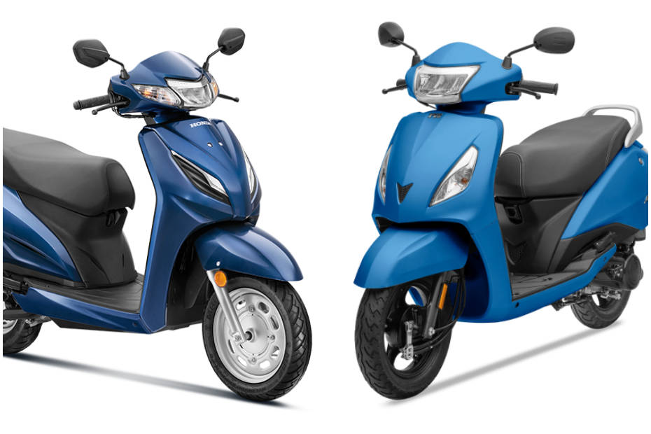 Honda Activa 6G vs TVS Jupiter BS6 Picture Gallery