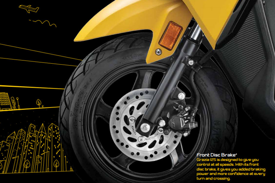 190mm front disc and a 130mm rear drum