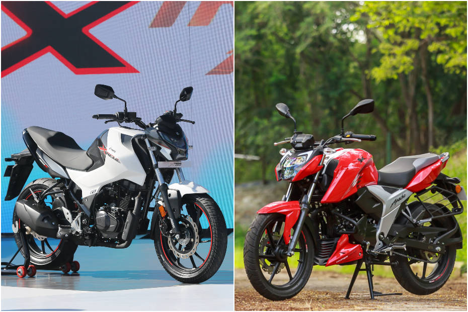 Hero Xtreme 160R vs TVS Apache RTR 160 BS6