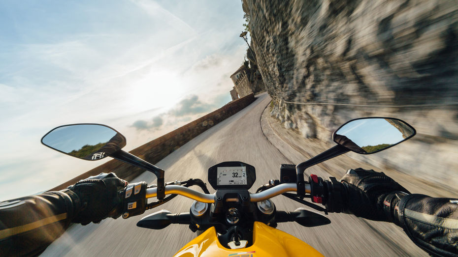 Ducati Monster 821 spy image