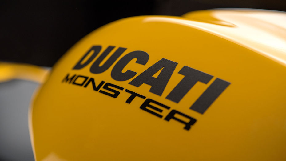 Ducati Monster 821 spy image