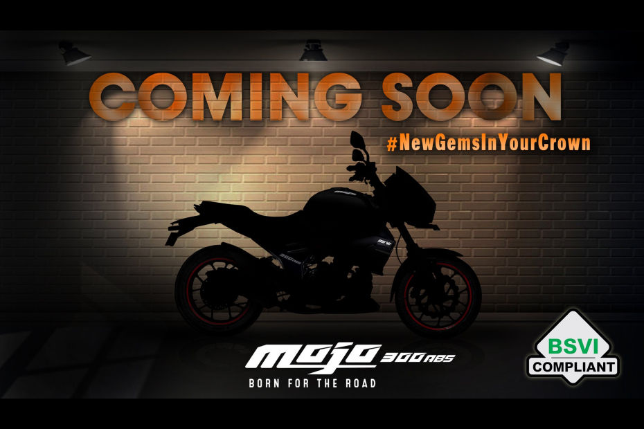 Mahindra Mojo 300 BS6 Teased