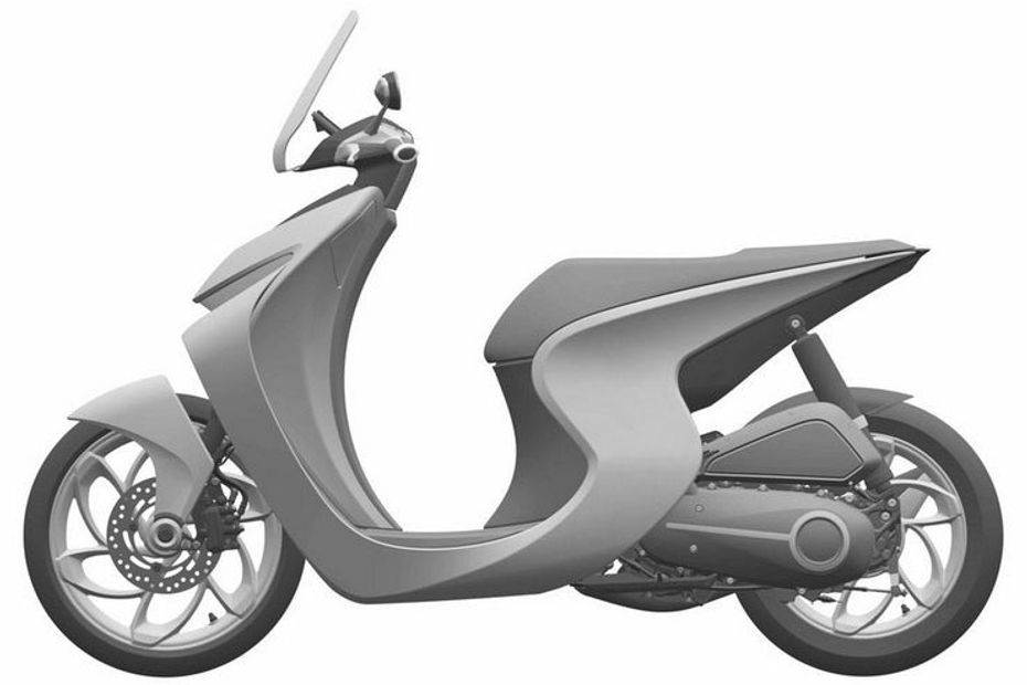 Honda Retro Scooter Concept Design Leaked