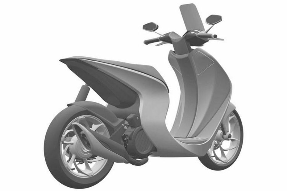 Honda Retro Scooter Concept Design Leaked