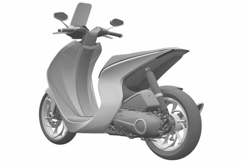 Honda Retro Scooter Concept Design Leaked
