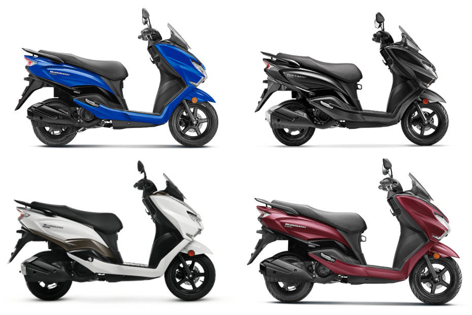 Suzuki Burgman Street Colour Options