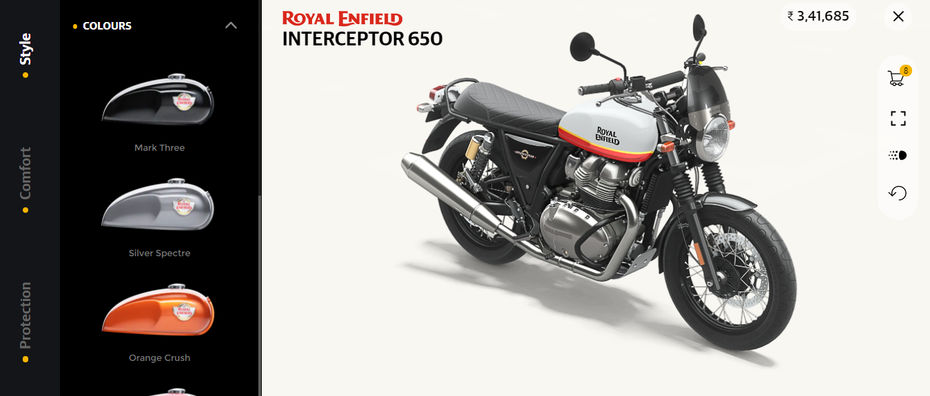 Royal Enfield 3D Configurator