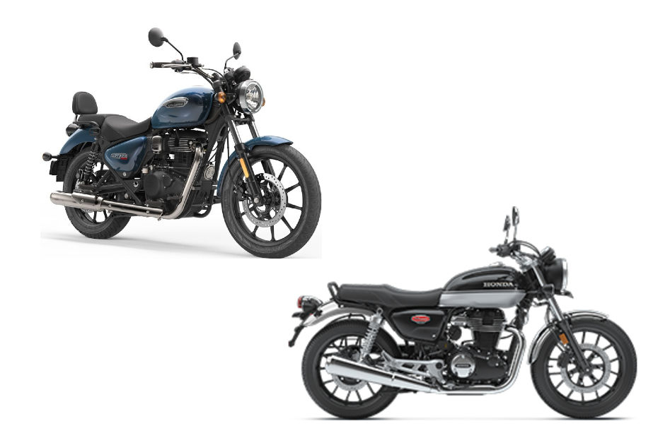 Royal Enfield Meteor 350 vs Honda H’ness CB350: Image Comparison