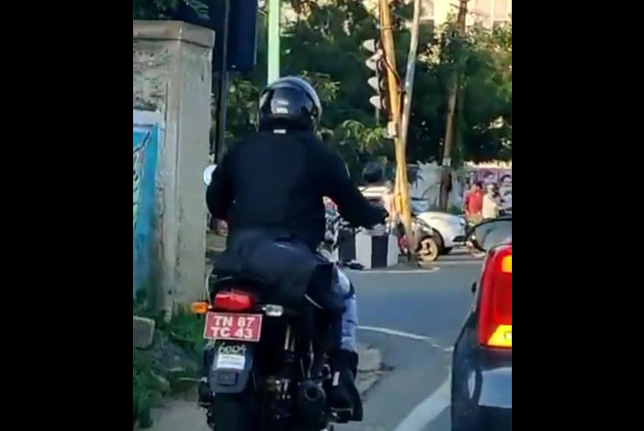 Royal Enfield Hunter 350 Spotted