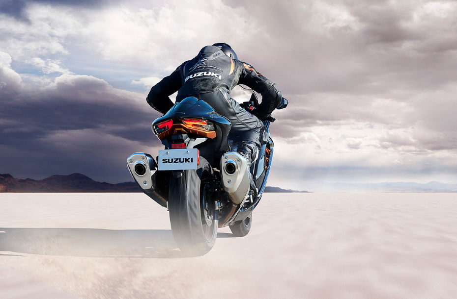 2021 Suzuki Hayabusa rear