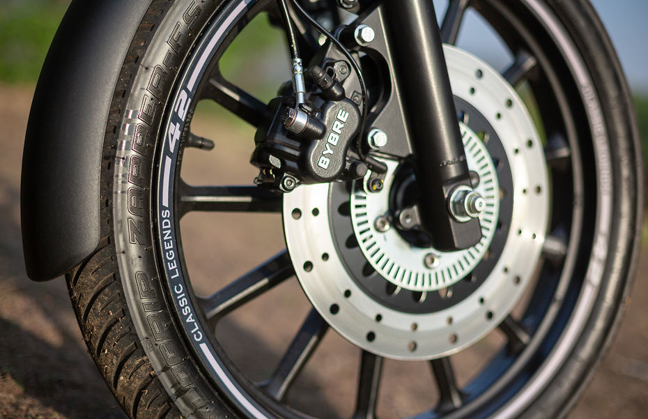 Jawa 42 2.1 brake