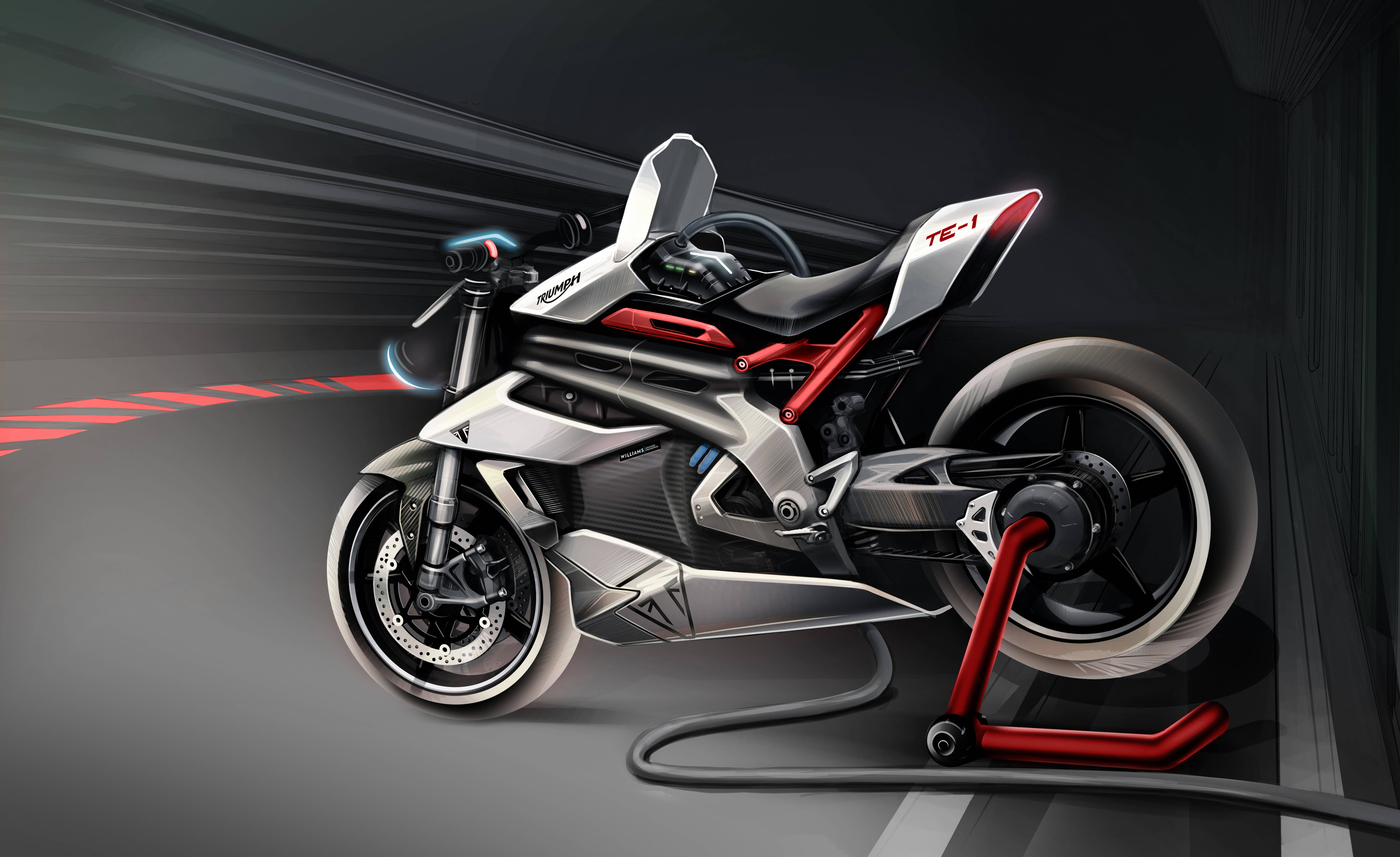 Triumph Reveals Electric Prototype Based On The Street Triple Range 