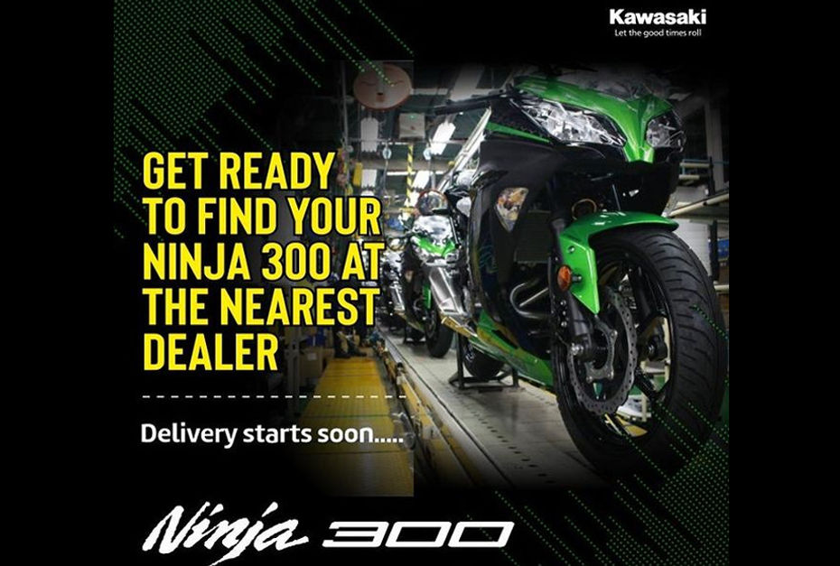 Kawasaki Ninja 300 BS6 Deliveries Starting Soon