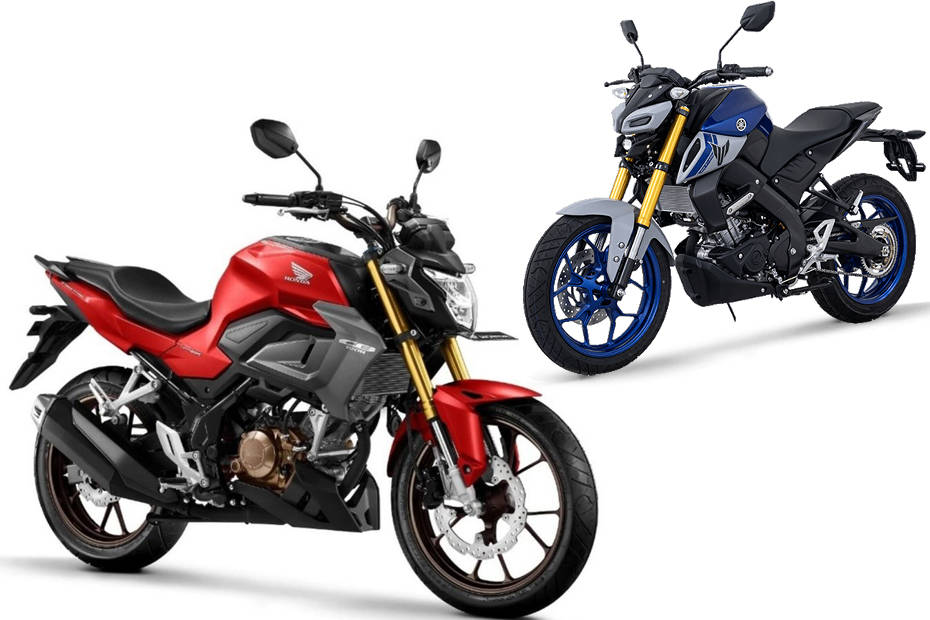 2021 Honda CB150R Streetfire vs Yamaha MT-15: Image Comparison 