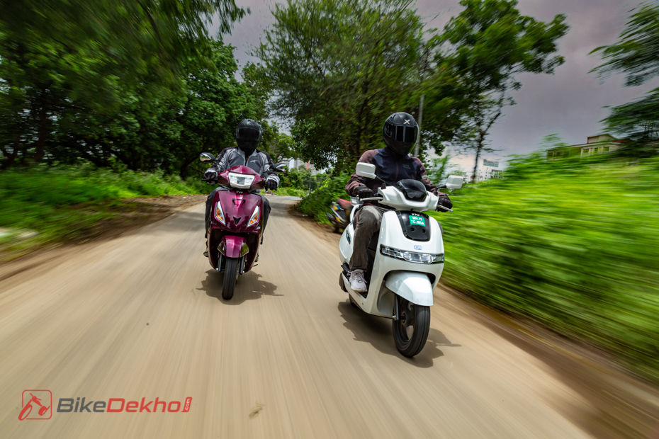TVS iQube Electric vs Jupiter ZX: Performance Numbers Compared 