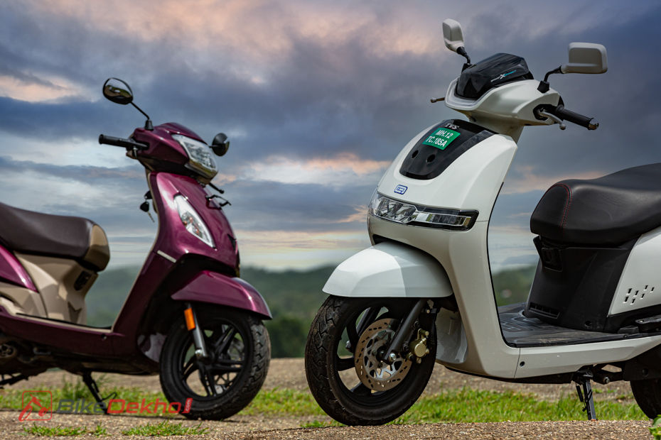 TVS iQube Electric vs Jupiter ZX: Performance Numbers Compared 