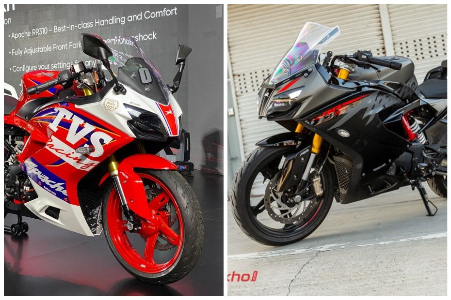 2021 TVS Apache RR 310: Old vs New 