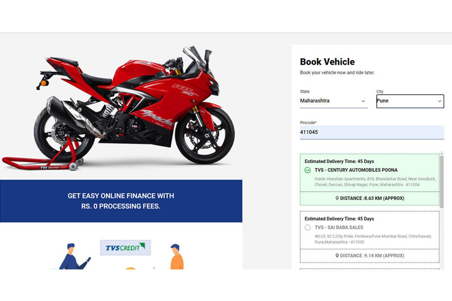 2021 TVS Apache RR 310: How To Buy?