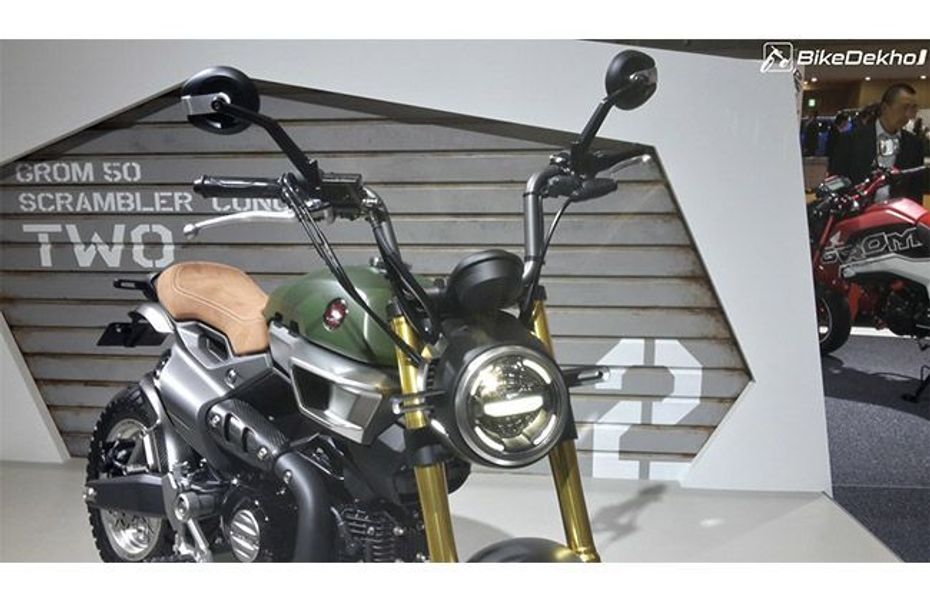 Honda Grom 50 Scrambler Concepts